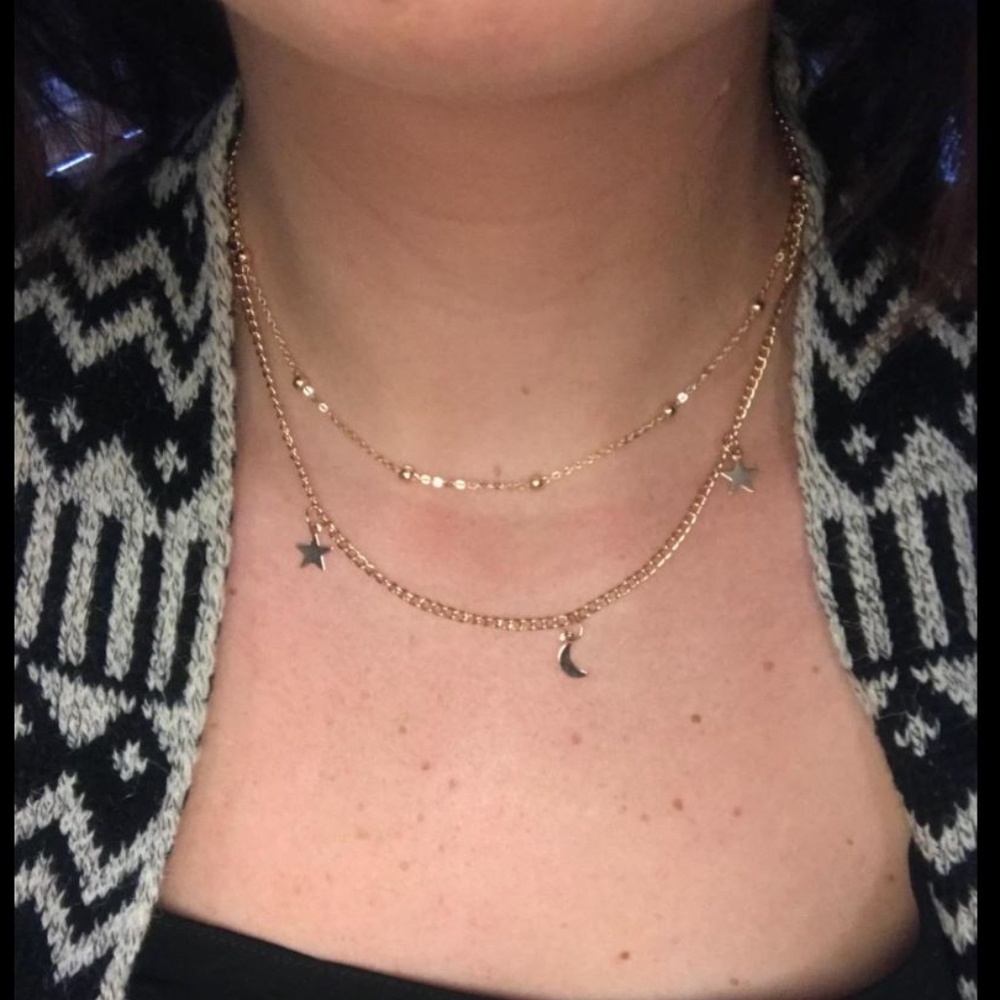 Layered Necklace Pendant Jewelry - Picture 1 of 3
